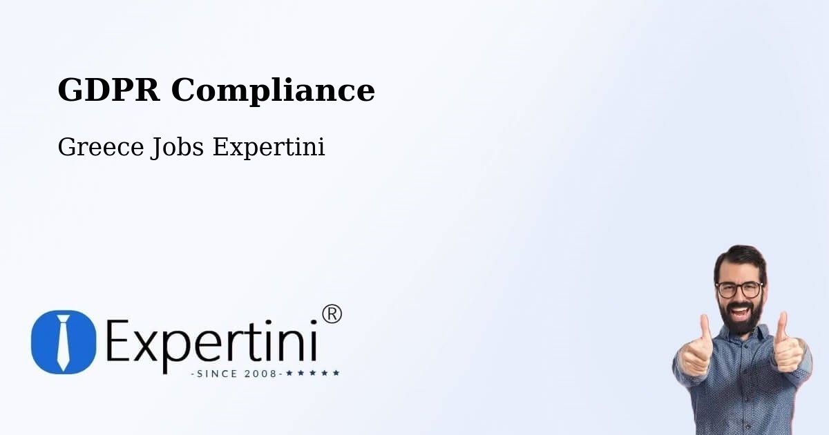 EU GDPR Compliance Statement – Sochós - Greece Jobs Expertini